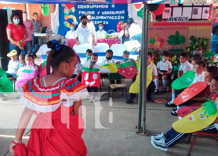 Feria de merienda escolar se realiza en Tipitapa, Managua 