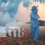 Jornada de fumigación en barrios de Managua
