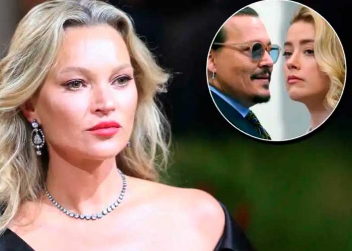¡Testigo sorpresa! Kate Moss hablará en el juicio de Depp y Heard