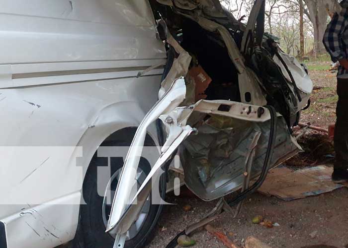  Accidente de tránsito en carretera de Managua a Juigalpa 