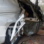 Accidente de tránsito en carretera de Managua a Juigalpa