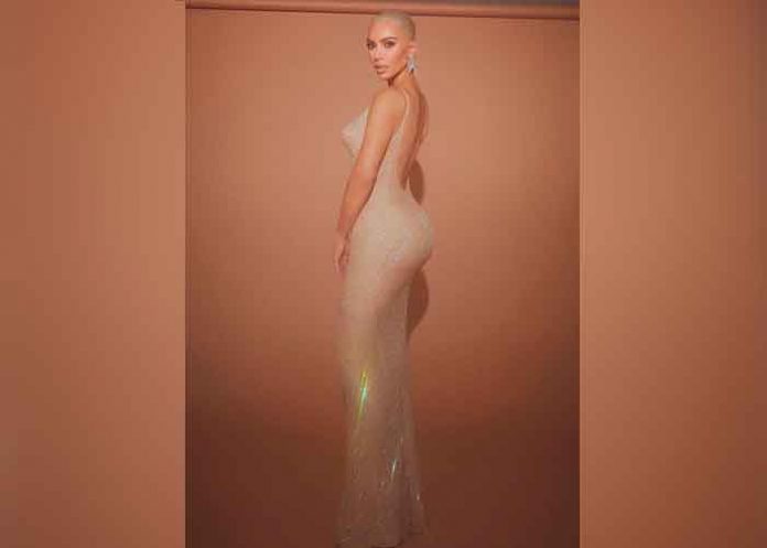 Kim Kardashian bajó 15 libras para usar el vestido de Marilyn Monroe