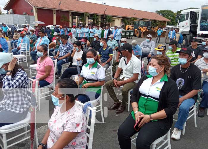 Lanzamiento de campaña para una ciudad más limpia por parte de la Alcaldía de Managua