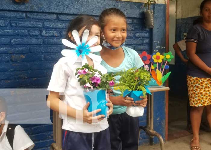 Concurso de escuela verde desde Matagalpa