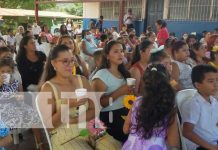 Celebración a las madres desde instituciones en Matagalpa
