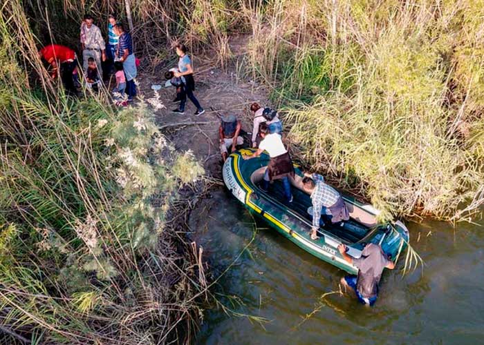 ¡Trágico! Hondureña con 7 meses de embarazo murió ahogada en el Río Grande