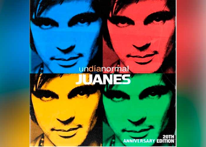 Universal Music Latino lanza edición especial por el 20 aniversario de "Un día Normal" de Juanes