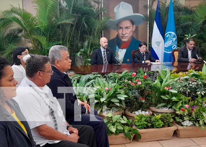 Acuerdo entre autoridades de Nicaragua y la FAO