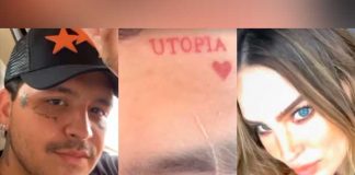 ¡Cierra ciclos! Christian Nodal se borró otro tatuaje en honor a Belinda