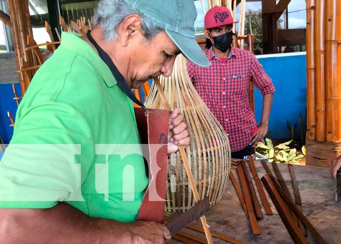 MEFCCA realiza curso intermedio de Bambú en Managua