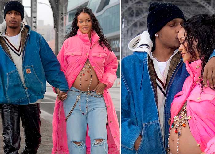 Rihanna y A$AP Rocky felices con la llegada de su bebé