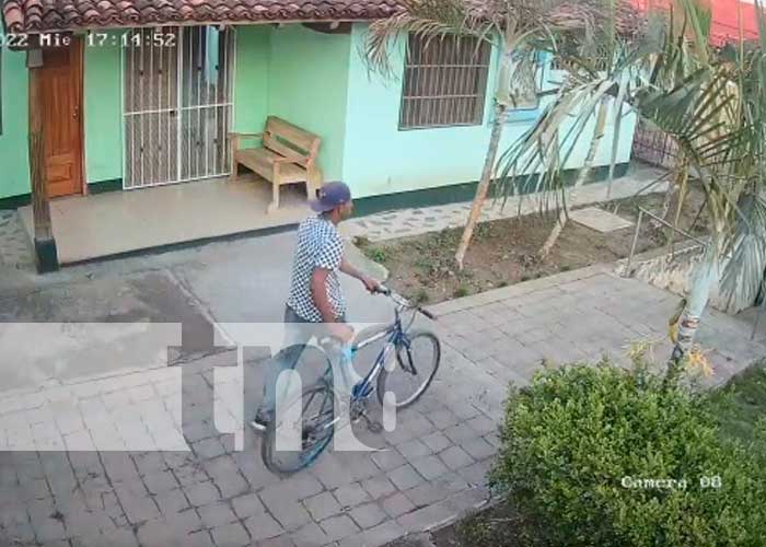 Ladrón de bicicletas en Rivas 