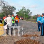 Escena de trágico accidente de tránsito en Rivas