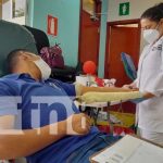 Donación de sangre desde hospital primario en Los Chiles