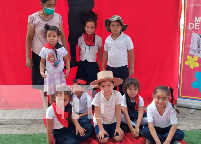 Celebración a Sandino desde CDI en Tipitapa