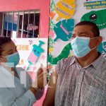 Aplicación de vacunación contra la influenza en Managua, Nicaragua