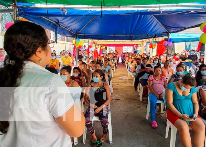 Actividad por el cierre de jornada de vacunación en Matagalpa