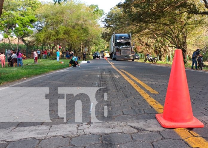 Conductor se fuga luego de causarle la muerte a un peatón en Matagalpa