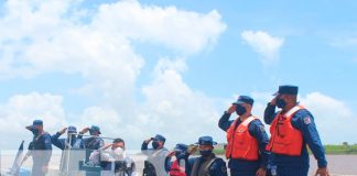 Monitoreo de fenómeno meteorológico que afectara el caribe de Nicaragua