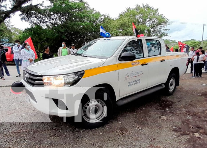 El MINSA en Matiguás recibe camioneta para prestar servicios a la población