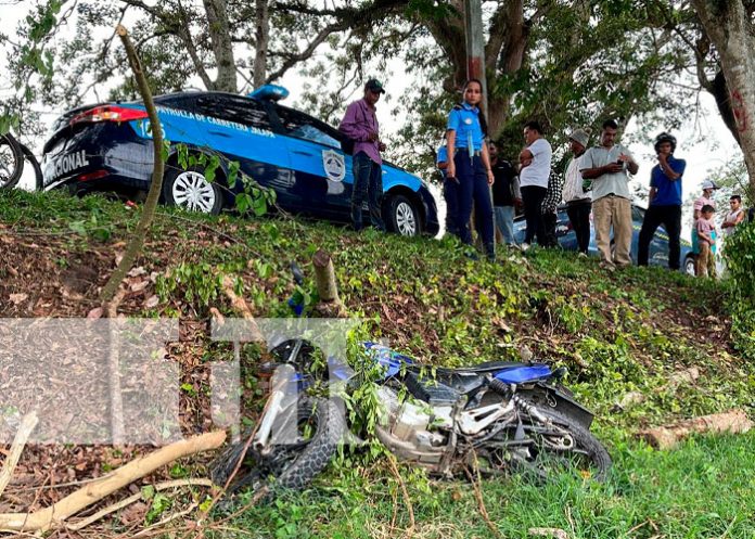 Motociclista muere al sufrir fatal accidente de tránsito en Jalapa