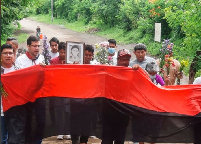 Conmemoramos a Héroe Jose Tomas Moreno Calderón en Nindirí, Masaya