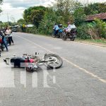 Motociclista provoca accidente y se da a la fuga en Jalapa