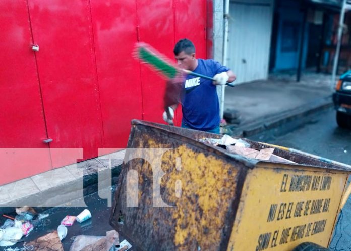 Alcaldía de Tipitapa garantizó limpieza en el mercado