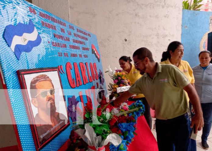 Familias de Boaco Conmemoran al Comandante Carlos Fonseca