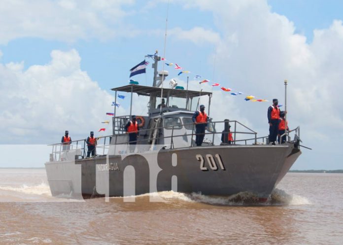  Fuerza Naval de Nicaragua da seguimiento a fenómeno meteorológico