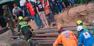 Tres personas son identificadas tras explosión de mina en Colombia