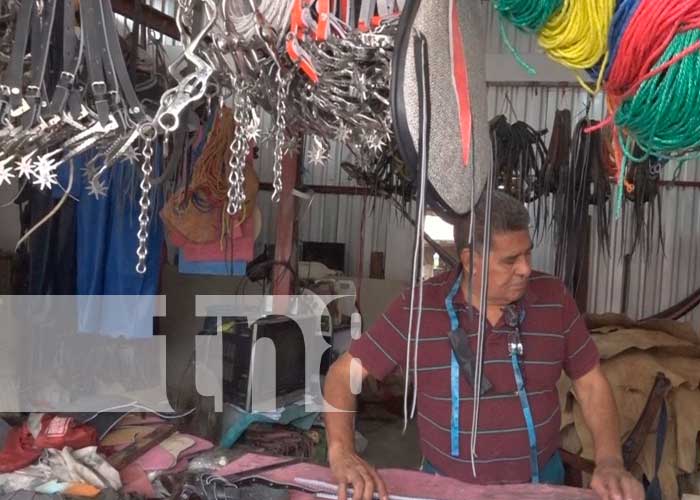 Los talabarteros en Estelí comercializan lo que elaboran otros países