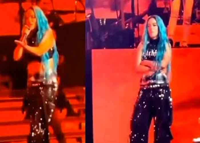 "No va bailar bien mami": Karol G regaña a fans por estar sentados