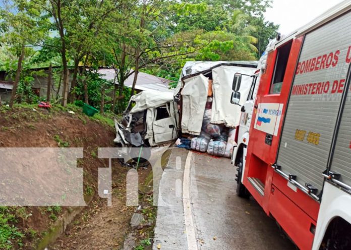 Accidente de tránsito en carretera a Río Blanco deja tres heridos