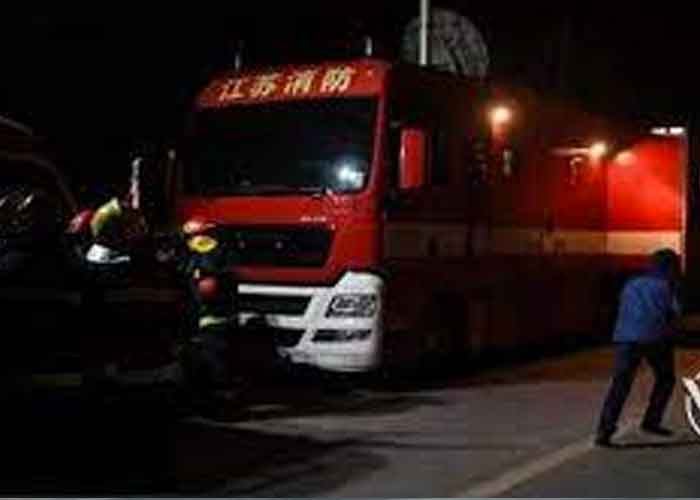China: Fuerte explosión en planta química dejó 8 lesionados