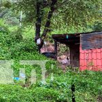 Lluvias provocan deslizamiento de tierra sobre una vivienda en Juigalpa