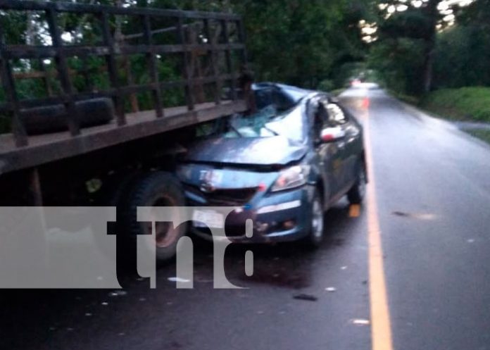 Un fallecido en accidente de tránsito en Villa Sandino, Chontales 