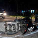 Jalapa: Motociclista y acompañante lesionados al impactar contra camioneta
