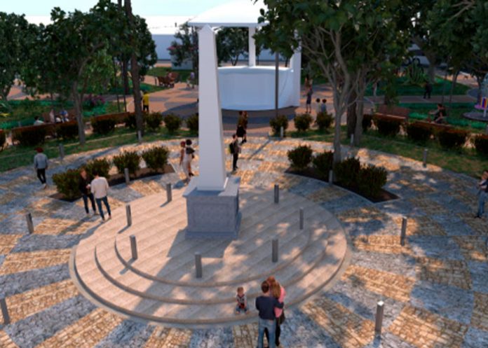 Diseño del nuevo Parque Central Rubén Darío en Diriamba