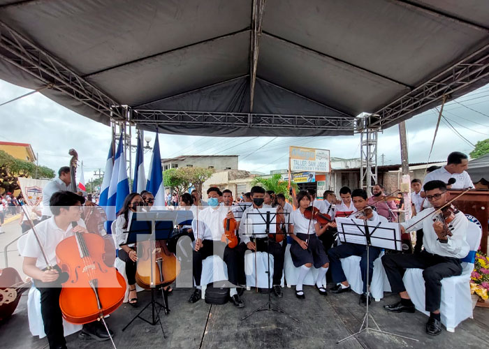 Celebración del "Día del Maestro Nicaragüense" en el departamento de Rivas