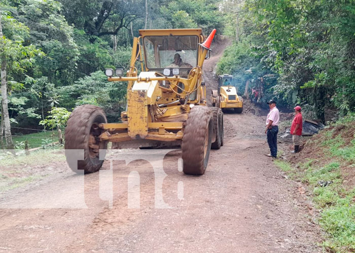 Alcaldía de Matiguás rehabilita 40 kilómetros de caminos rurales y productivos