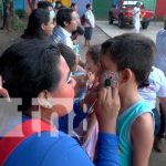 Managua: Familias del barrio Batahola Norte finalizan su tarde con alegría