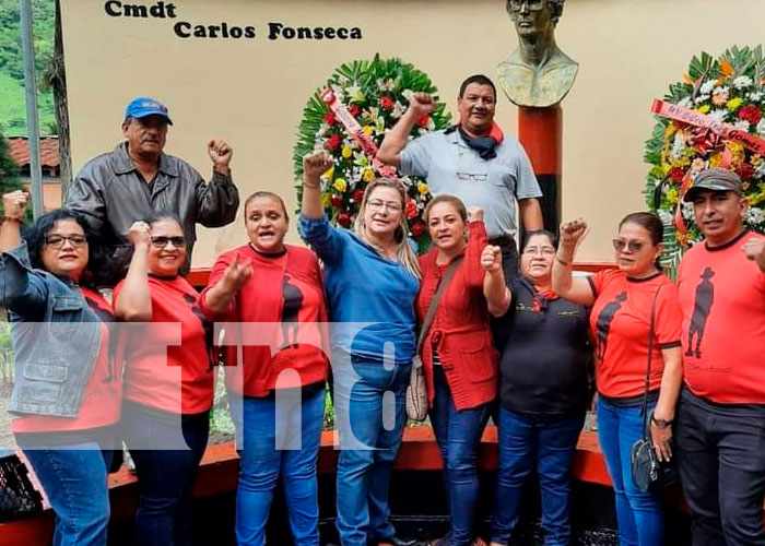 Conmemoran el natalicio de Carlos Fonseca Amador en Jinotega
