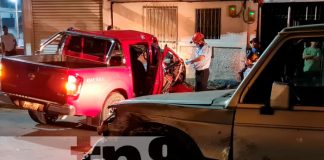 Managua: Vivo de milagro tras quedar prensado en aparatoso accidente