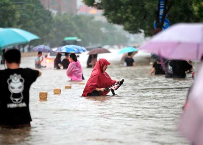 Al menos diez personas mueren producto de intensas lluvias en China