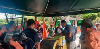 Expo Feria de herramientas agrícolas con productores en la Isla de Ometepe