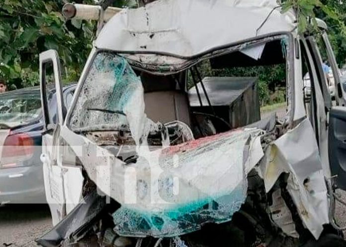 Dos lesionados en accidente de tránsito en El Rama, Caribe Sur