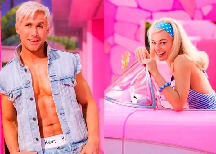 Filtran a Margot Robbie y Ryan Gosling juntos en el set de Barbie