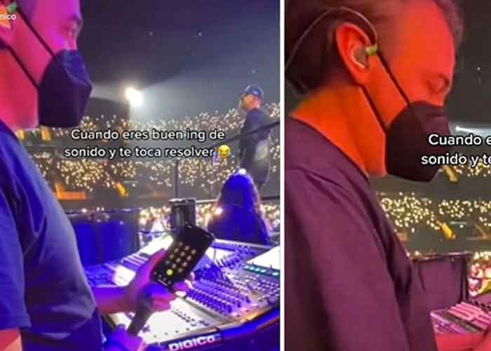 Técnico resuelve "raro" problema en concierto de Wisin y Yandel