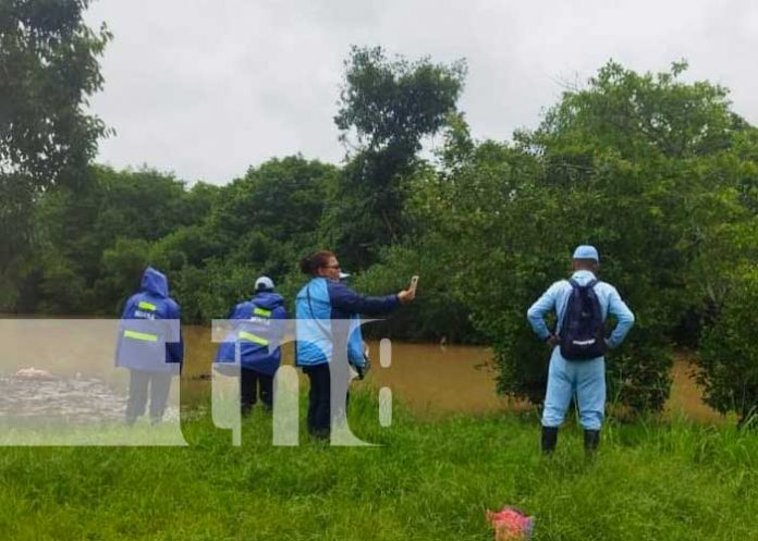Comisión interinstitucional evalúa daños por fuertes lluvias en Bilwi